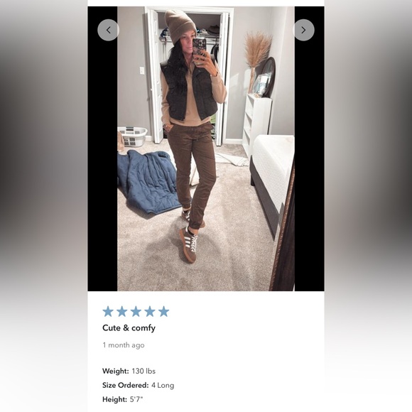 BNWT AE Next Level High-Waisted
Jegging Jogger in Olive - Picture 8 of 16